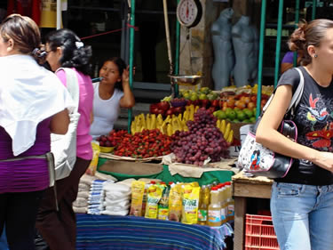 On the way to the Cathedral in San Salvador