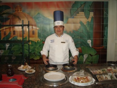 Breakfast at Sheraton Presidente with Chef Cruz