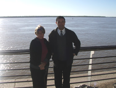 Mom and Confort Car owner Luis Quintana, an awesome tour guide and great human being